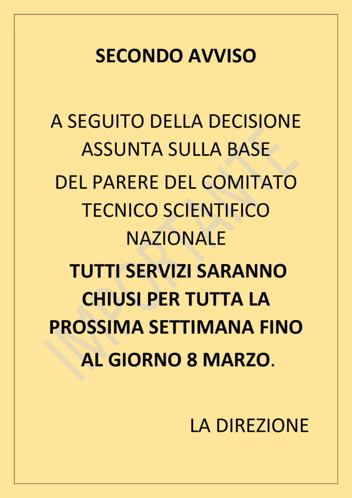 thumbnail of SECONDO AVVISO